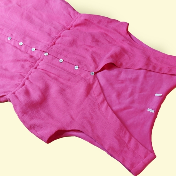 Nanette Lepore Barbie Pink Midi Dress - Picture 4 of 11